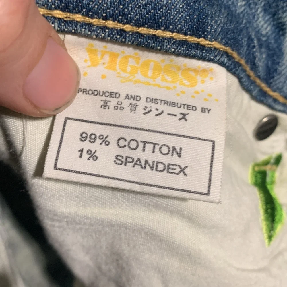 Y2K Vigoss Low Rise Bleached Jeans - Picture 10 of 10